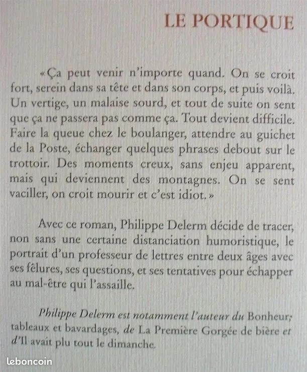 Le Portique – Philippe Delerm (image 2)