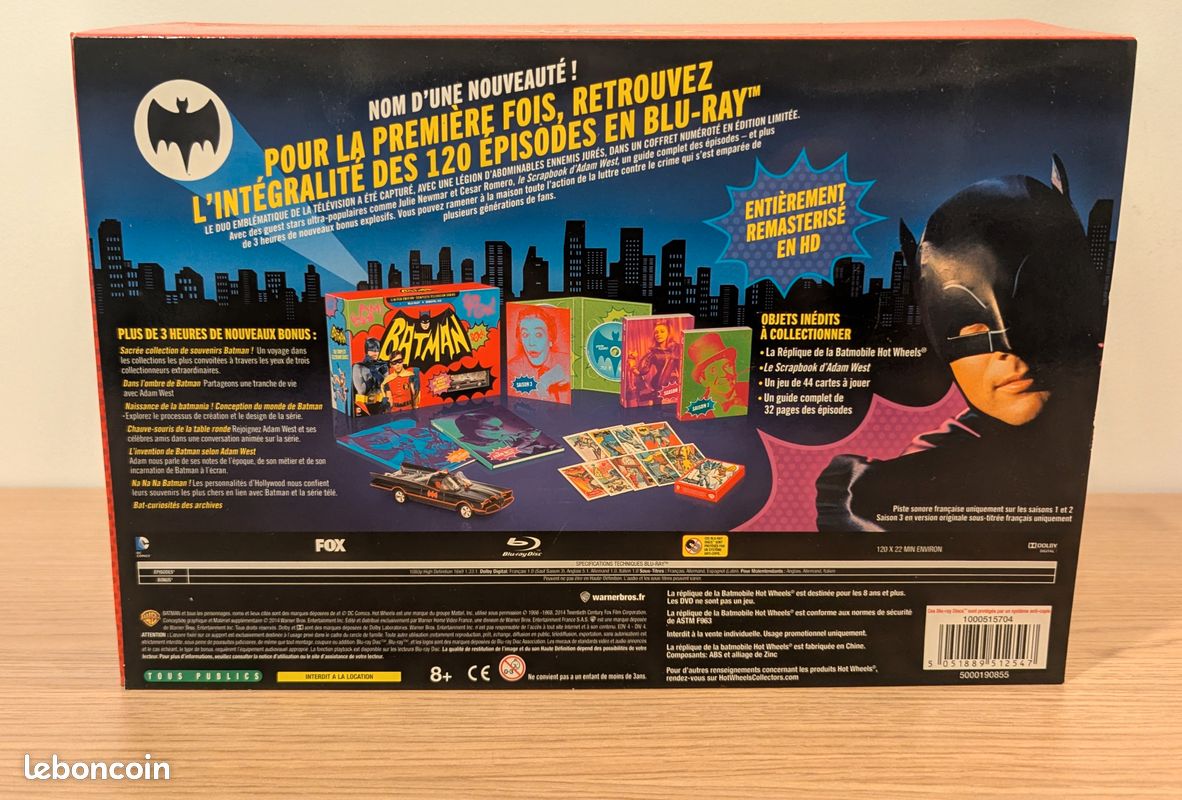 ÉLITE BATMAN 1966 TV Series Batmobile Edition Limitee EUR 20,00
