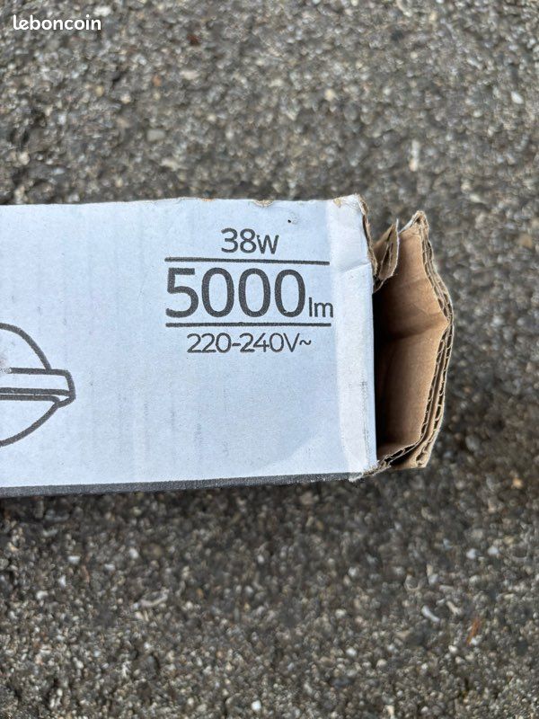 Réglette LED MAH 38W 5000lm étanche IP65 (image 3)