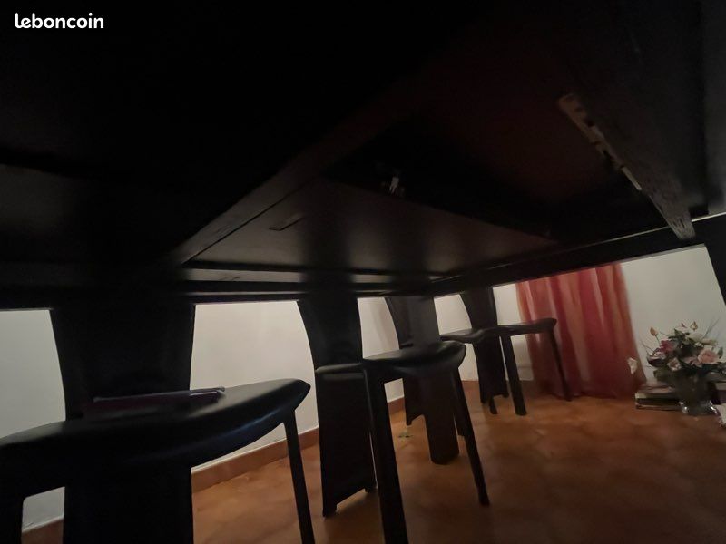Très bonne affaire - table bois et verre avec rallonge incorporé + 6 chaises - LA MAISON CONTEMPORAINE (image 11)