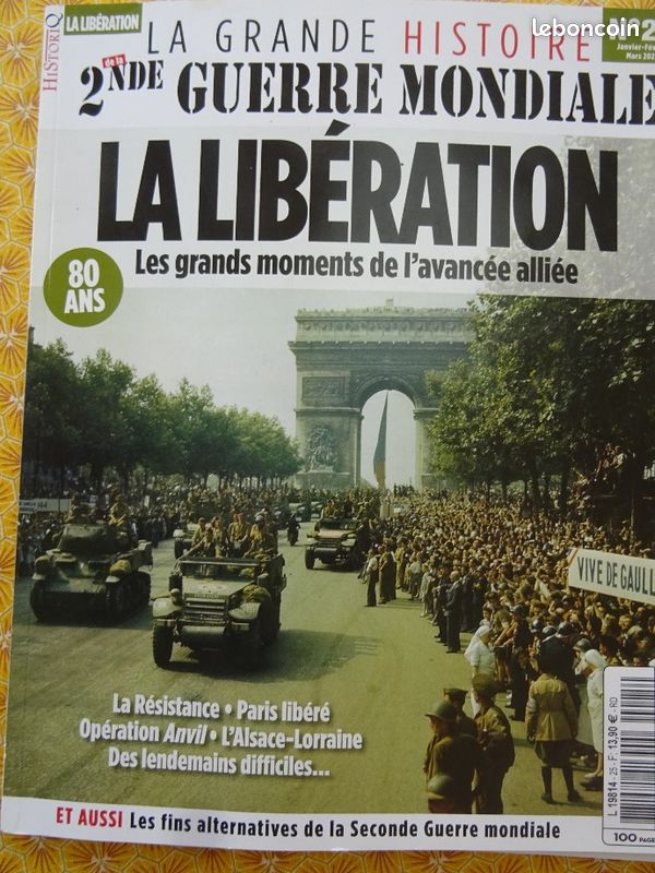 5 revues "la grande histoire de la 2ème guerre mondiale (image 4)