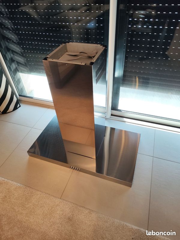 Hotte aspirante îlot Airforce HIBOX 90 EK - M3538 - Inox (image 1)