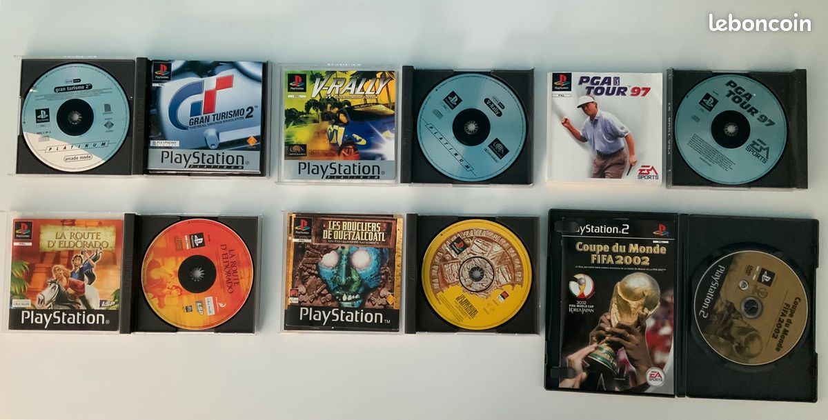 Lot 6 jeux PlayStation 2 (image 2)
