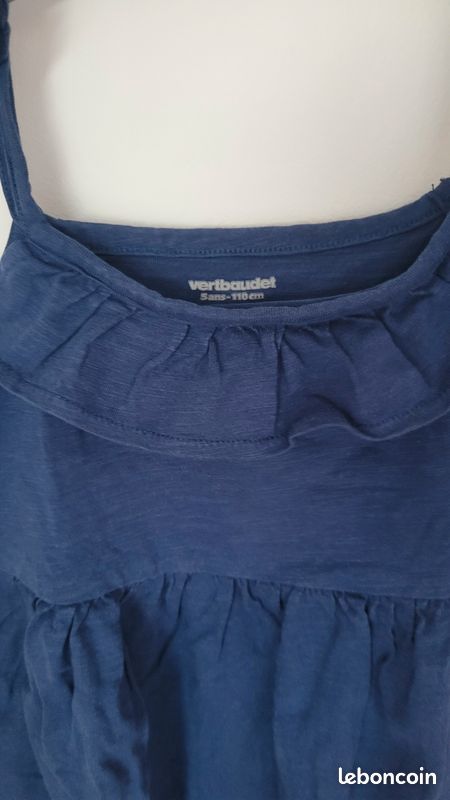 Robe d'été bleu marine Vertbaudet 5 ans / 110 cm (image 4)