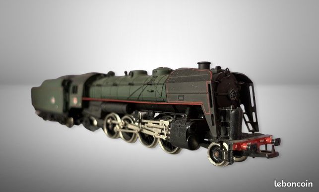 Locomotive Vapeur Jouef HO 141 Charbon - Réf 8274M - Réseau Est - En Boîte - Occasion