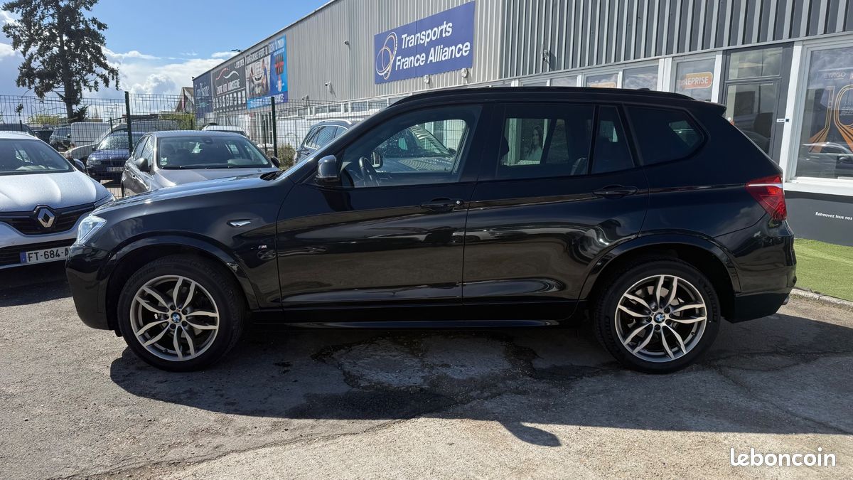 BMW X3 2.0 D 190CH M-SPORT XDRIVE BVA - RADAR DE RECUL - BLUETOOTH - RADIo - (image 3)