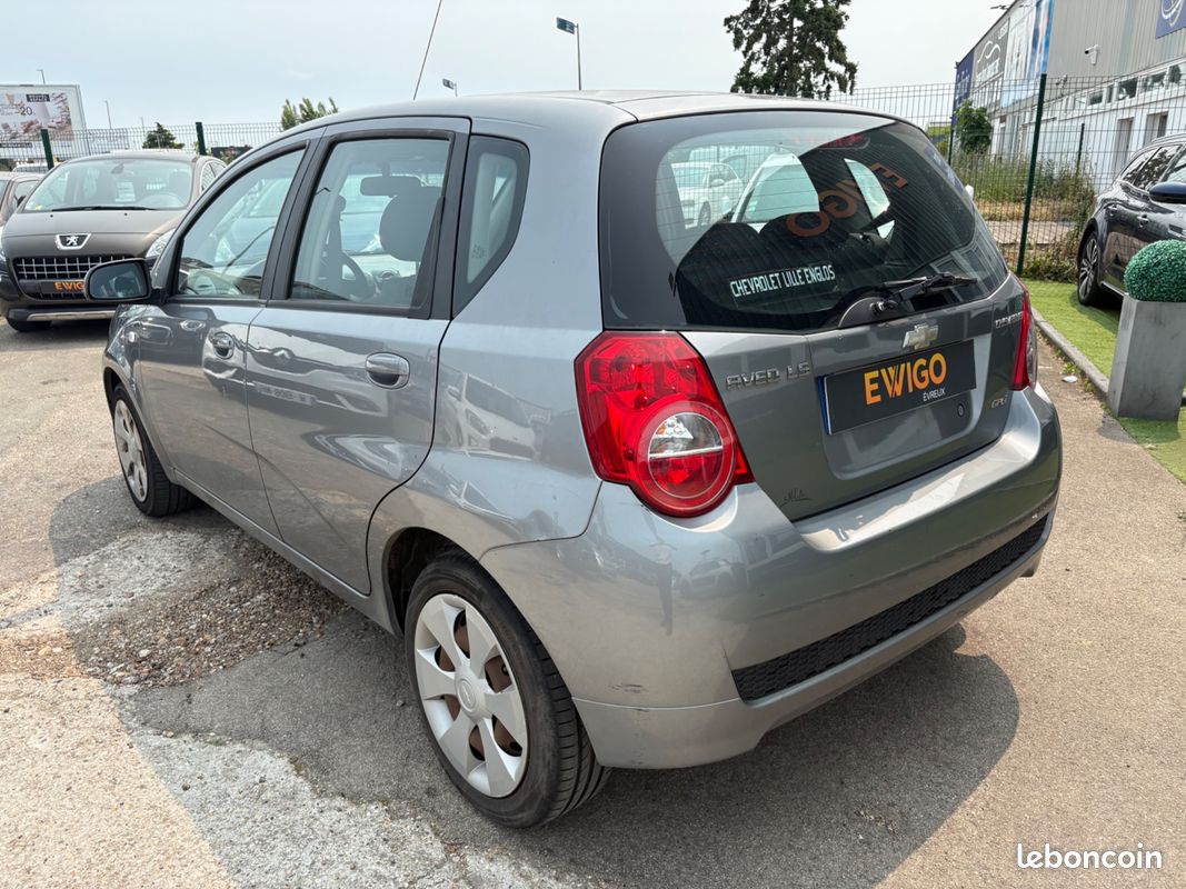 Chevrolet aveo 1.2 gpl 80ch - climatisation - vitres av elec (image 4)