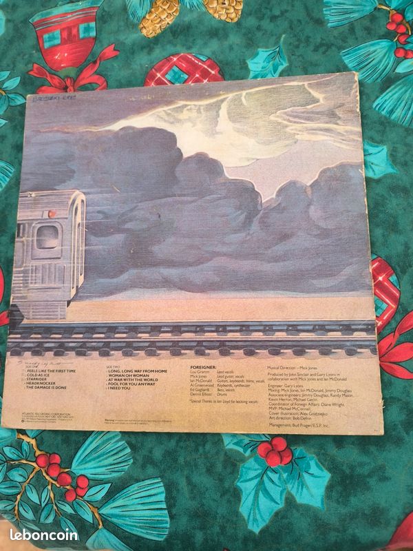 Disque vinyle 33 tours foreigner (image 2)