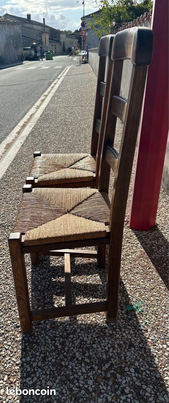 Lot de 8 chaises en Chêne (image 1)