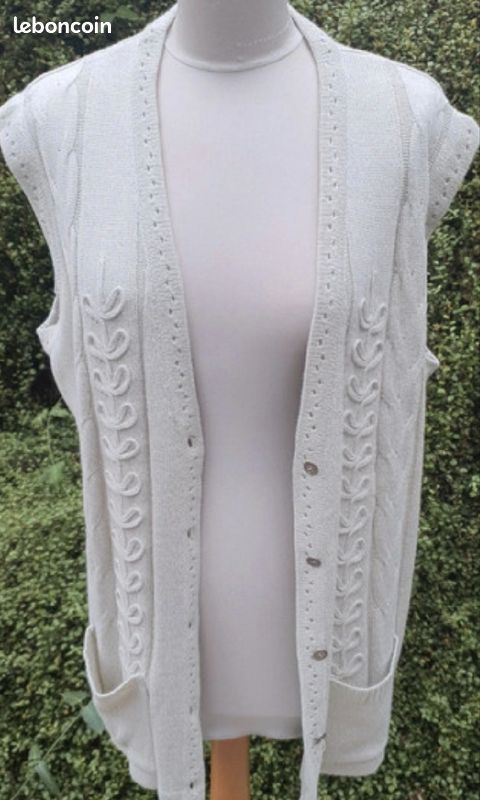 Gilet vintage oversize (image 1)