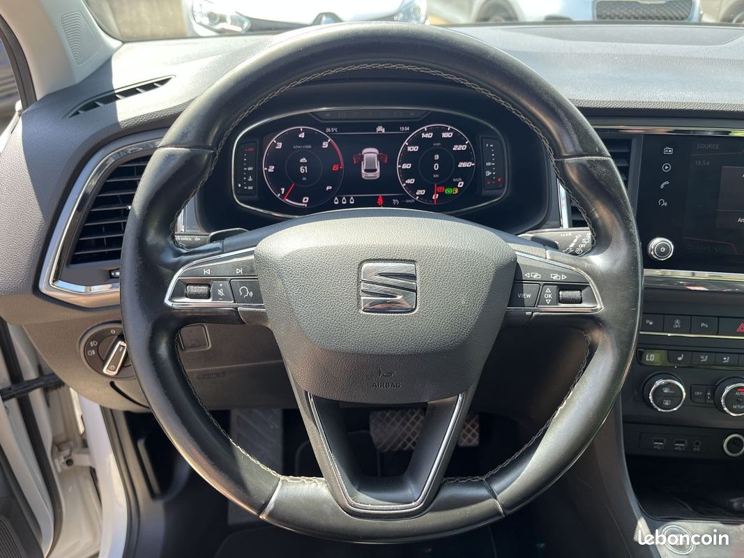 Seat ATECA 2.0 TDI 150CH S&S STYLE BUSINESS DSG PRIX HT FRAIS DE DOSSIER D'EXPORT INCLUS (image 10)
