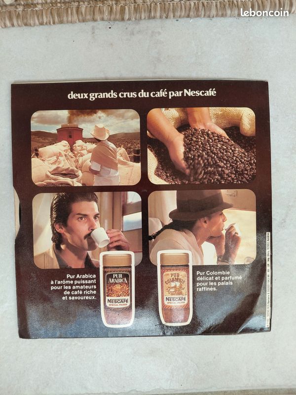 La colegiala vinyle 45t disque promo Pub Nescafé Très bon état· (image 2)