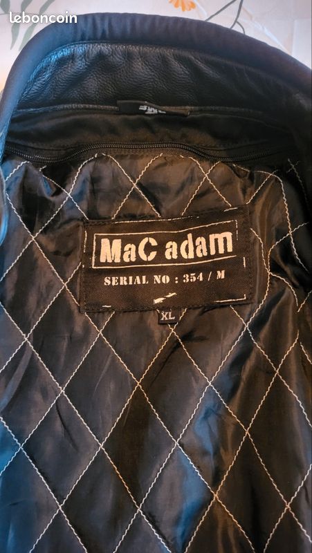 Vends blouson cuir mac adam (image 3)