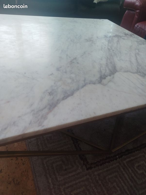 Table en marbre véritable (image 3)