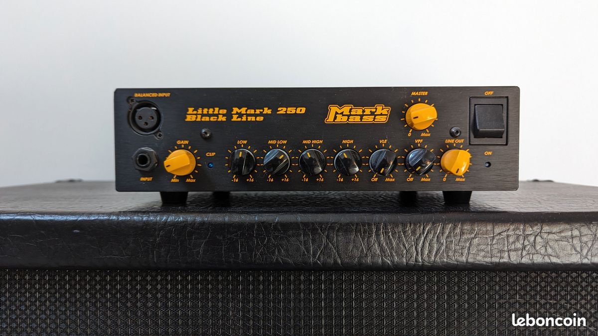 Ampli basse MarkBass Little Mark 250 BlackLine + Baffle TC Electronic K 410 (image 2)
