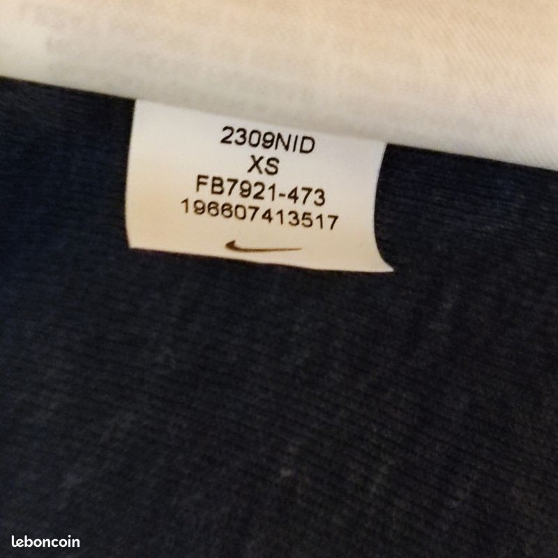 Veste Nike tech bleu marine neuf taille S (image 7)