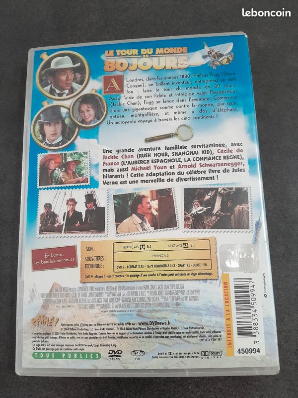 DVD Le tour du monde en 80 jours (image 2)
