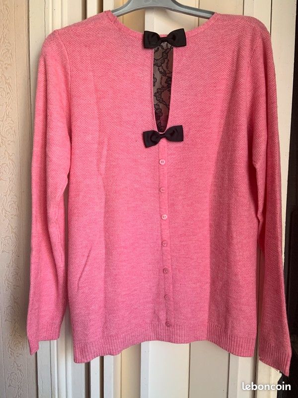 Pull rose Etam taille L (image 3)