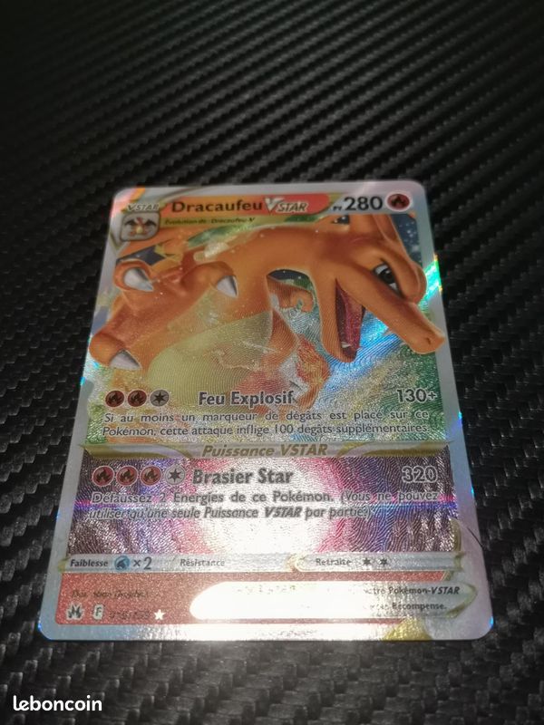 CARTE POKÉMON DRACAUFEU V 18/159 - Zénith Suprême EB12.5 EUR 8,00 - FR
