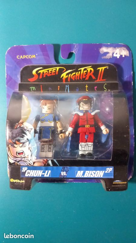 Lot de 2 blister Street Fighter 2 - Capcom - Minimates (image 3)