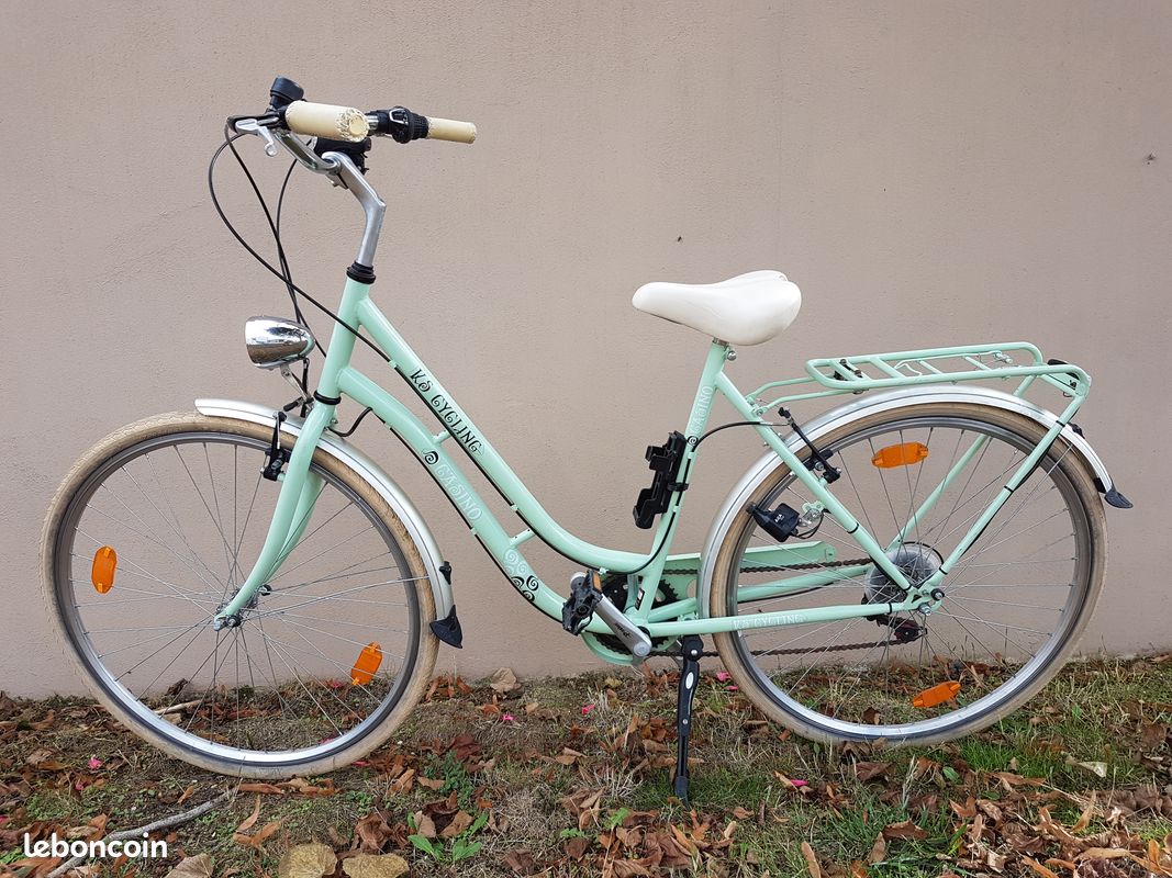 Bicycle Velo De Ville Vert VELO VILLE RAPIDE ELOPS SPEED 900 GREEN