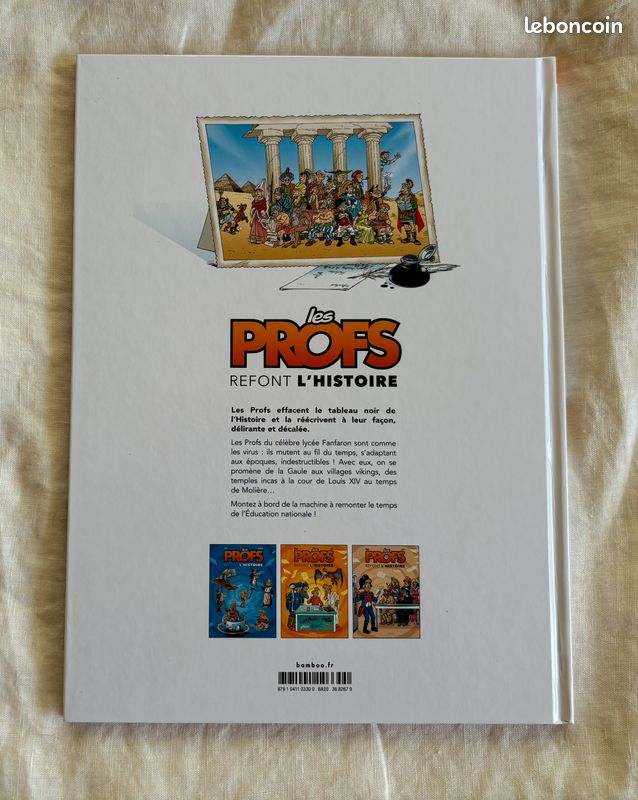 Lot 7 BD LES PROFS tome 4, 5, 23, 24, 25, 26 et Les PROFS refont l’histoire EN TRES TRES BON ETAT COMME NEUF à retirer sur Petit Havre (image 20)