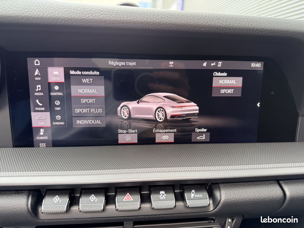 Porsche 911 992 Carrera 4S 3.0 450cv - 39500km - SportDesign - Chrono - TO - Immat FR ✅ (image 9)
