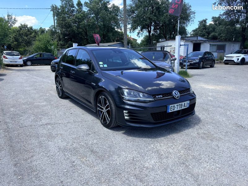 Volkswagen GOLF VII 2.0 TDI 184CH BLUEMOTION TECHNOLOGY FAP GTD DSG6 5P (image 1)