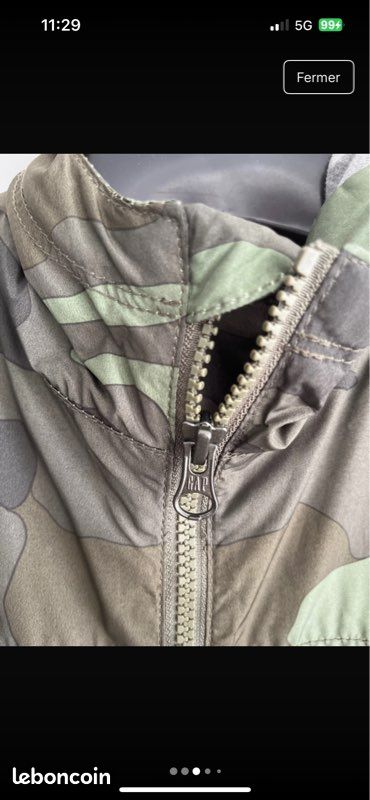 Imperméable GAP 6 - 7 ans (image 3)
