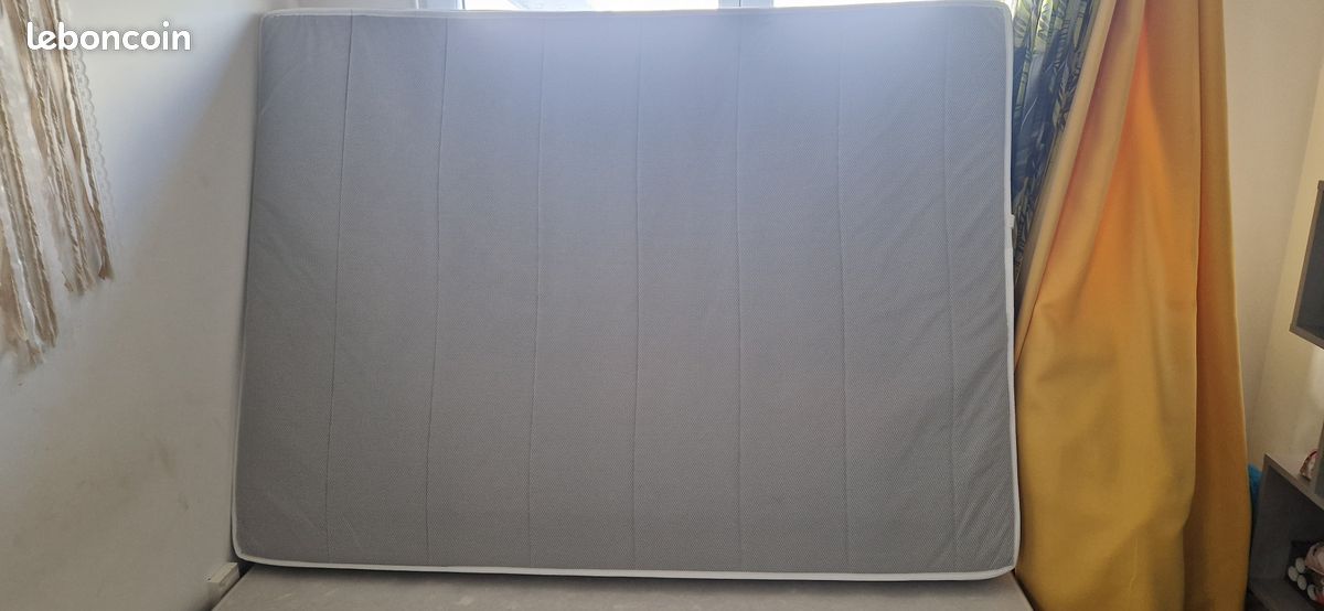 Matelas + sommier marque Simmons 140×190 (image 3)