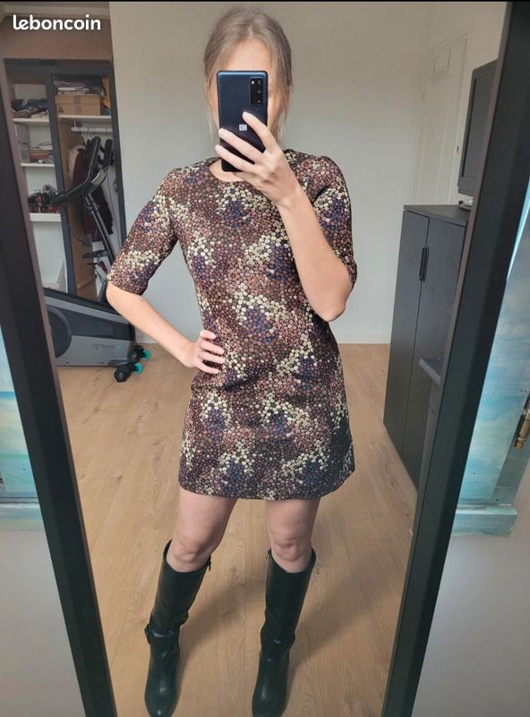 Robe à fleurs Zara (image 5)