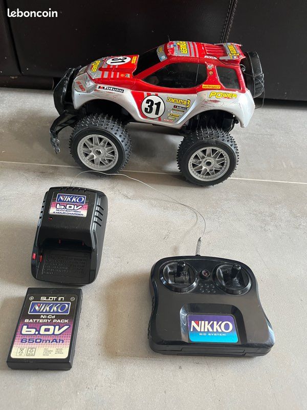 Dominator Voiture Nikko Telecommandee Batterie Nikko Batterie Pour
