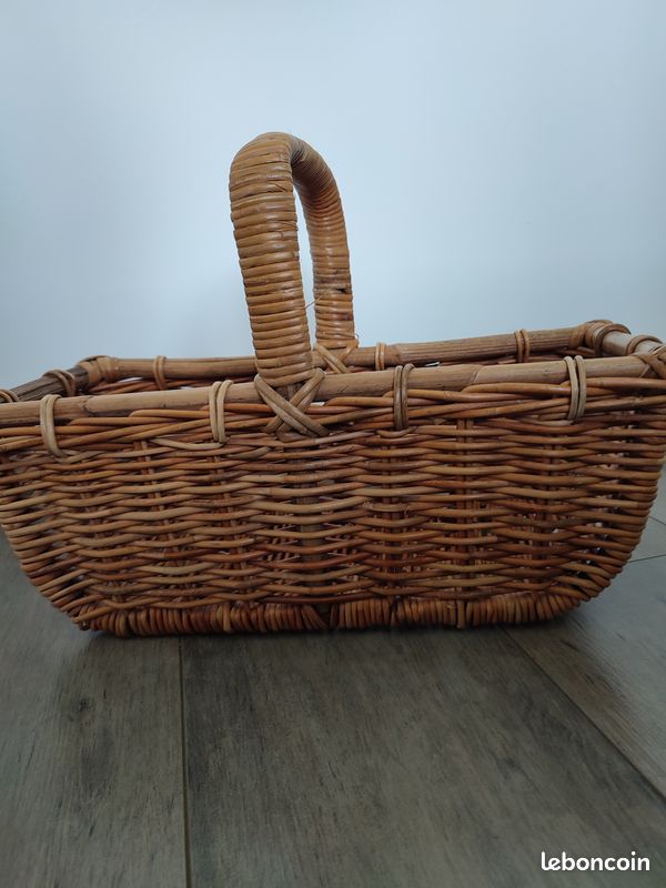 Panier en osier (image 1)
