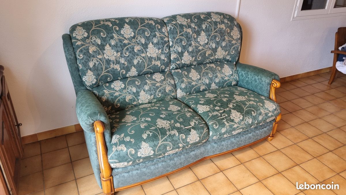 Salon bois et tissu (image 3)