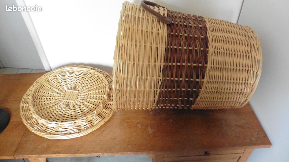 Panière osier hauteur 48 cm (image 4)