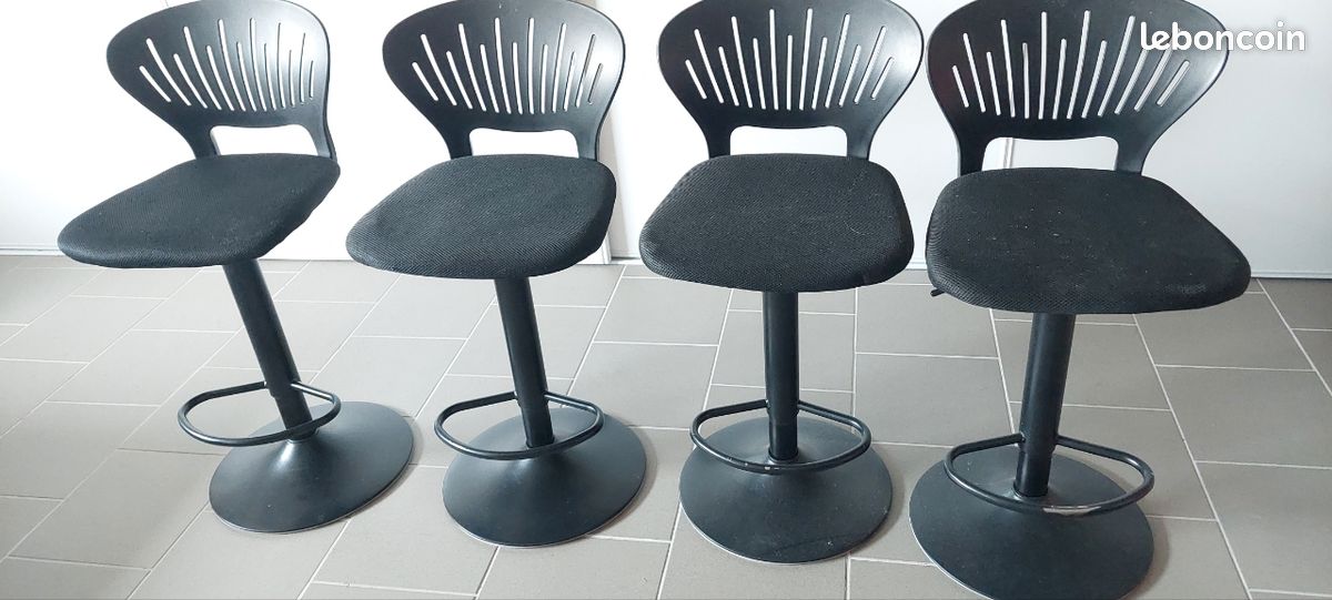 Chaise haute réglable pour cuisine ou bar (image 1)