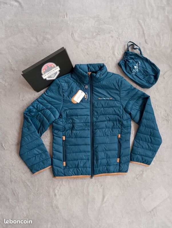 Doudoune légère compressible randonnée Spagnolo Taille S homme