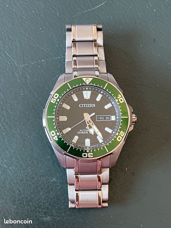 Citizen Montre Plongeur Montre Plongée Titane Automatique 200 M