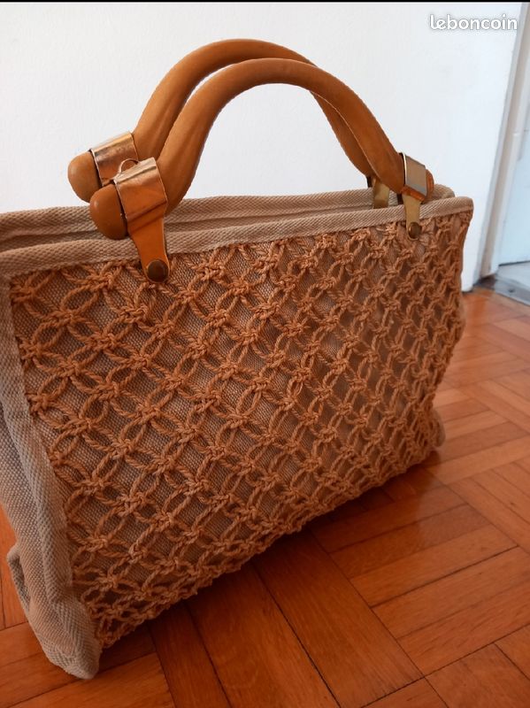 Sac à filet doublé en tissu (image 3)