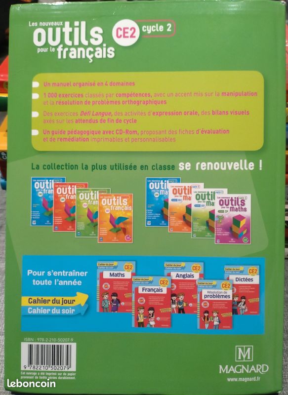 Livre Les nouveaux outils pour le Français CE2 Magnard (image 3)