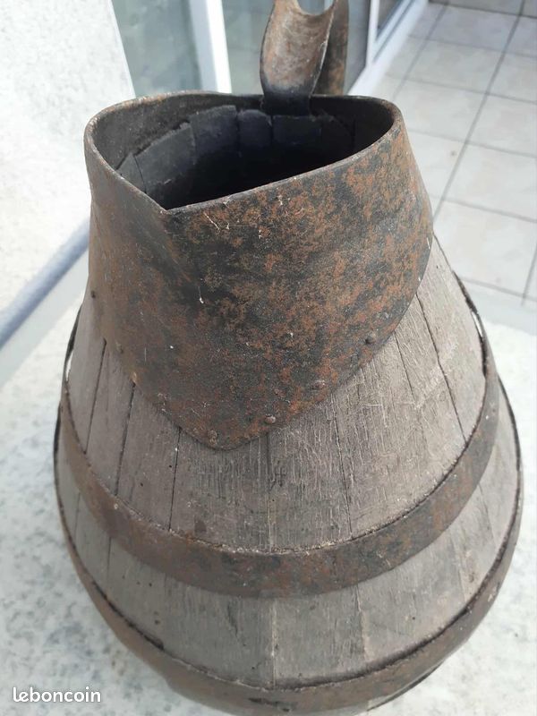 Cruche Broc a cidre ancien grand modèle (image 6)
