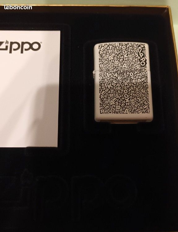 Zippo lettres mélangée B 19 2019 (image 1)