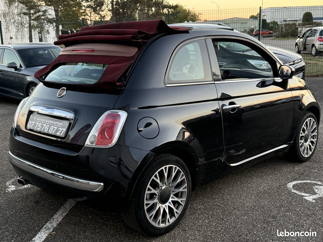 FIAT 500C 1.4 16v 100ch Lounge Dualogic Garantie 6 Mois (image 5)