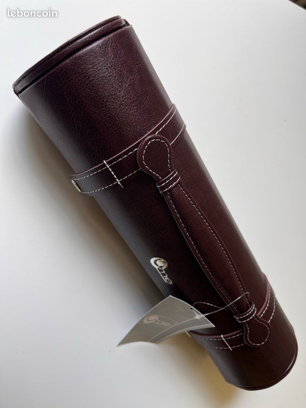 Porte bouteille en cuir neuf (image 2)
