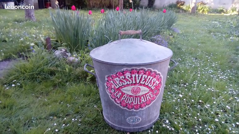 Lessieveuse Bucket Lessiveuse galvanise d'occasion - Jardin & Plantes - leboncoin