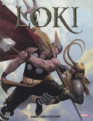 Bande dessinée MARVEL : Loki (image 1)