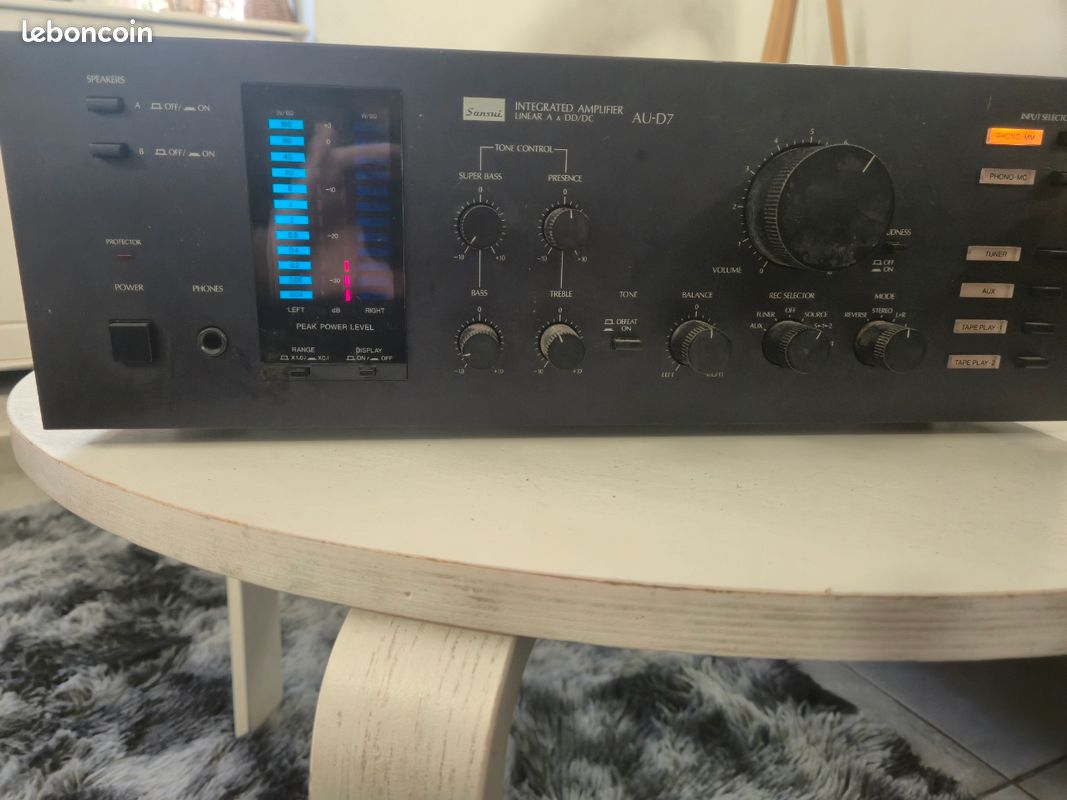 A REVISER ( Son que sur 1 canal ) : Amplificateur HIFI vintage SANSUI A