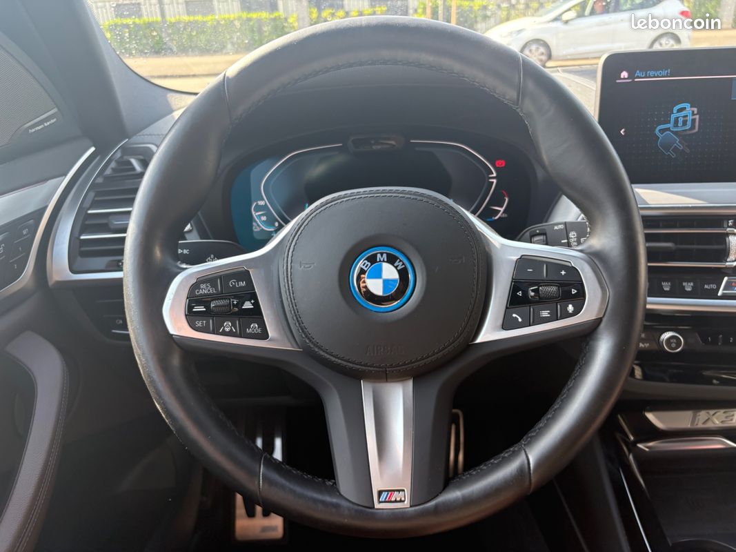 Bmw ix3 electric 285 ch pack m sport 109ppm 80kwh impressive bva / suivi bmw / toit ouvrant / carplay (image 4)
