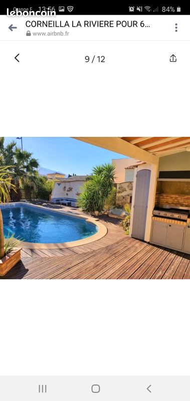 Location maison 3 chambres avec piscine, spa et boulodrome (image 2)
