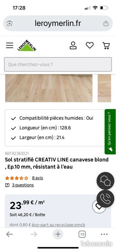 Parquet10mm Leroy Merlin (image 4)